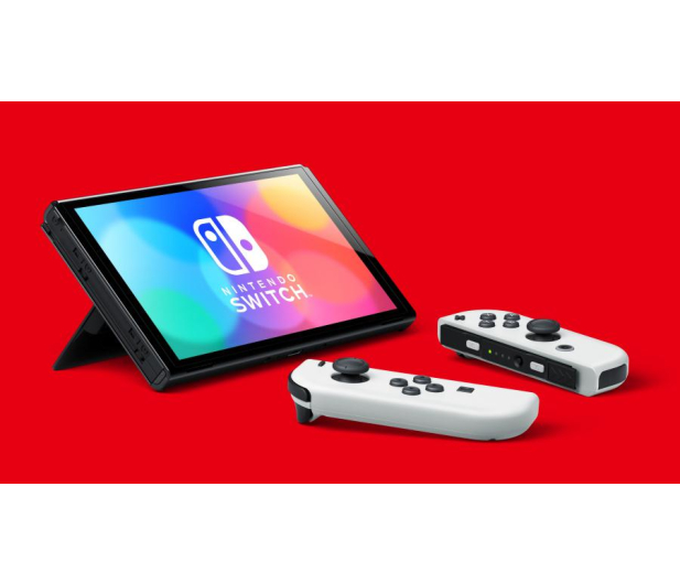 Nintendo Switch OLED - Biały - 667577 - zdjęcie 5